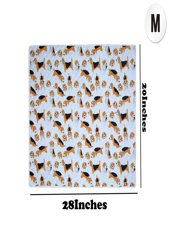 AAZEEM Soft Light Weight Mat for Dogs,Cats & Pets, (Size-M),Multi - Image 2